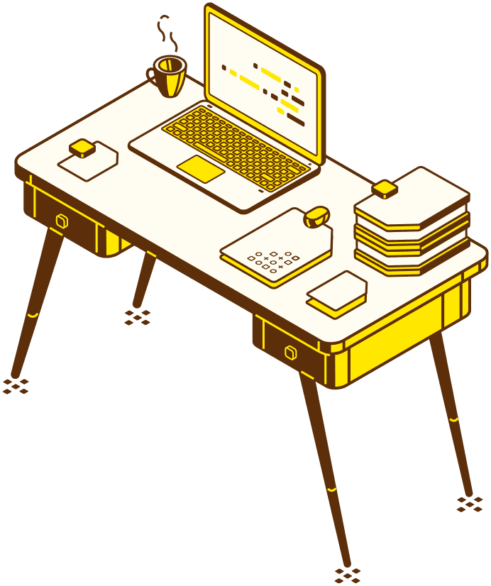 Empréstimo consignado 4 Uma mesa de trabalho representando o empréstimo consignado